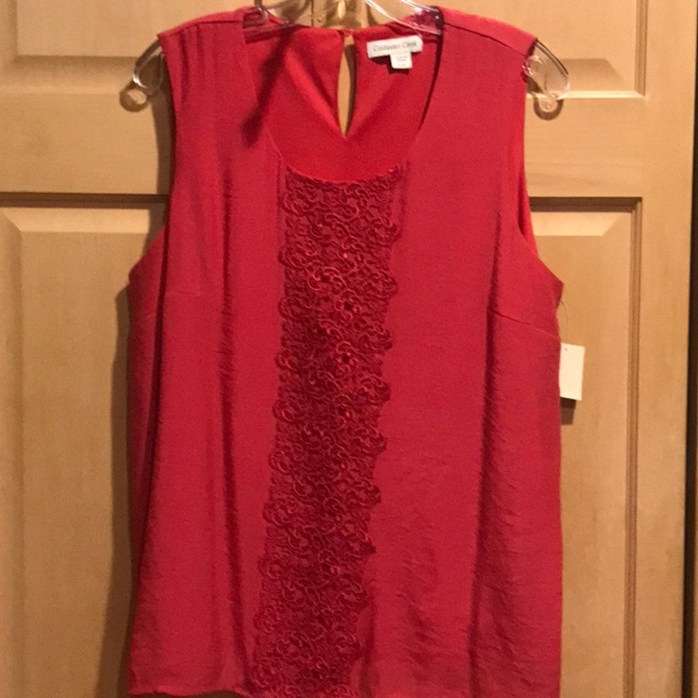 New Coldwater Creek fuchsia blouse
